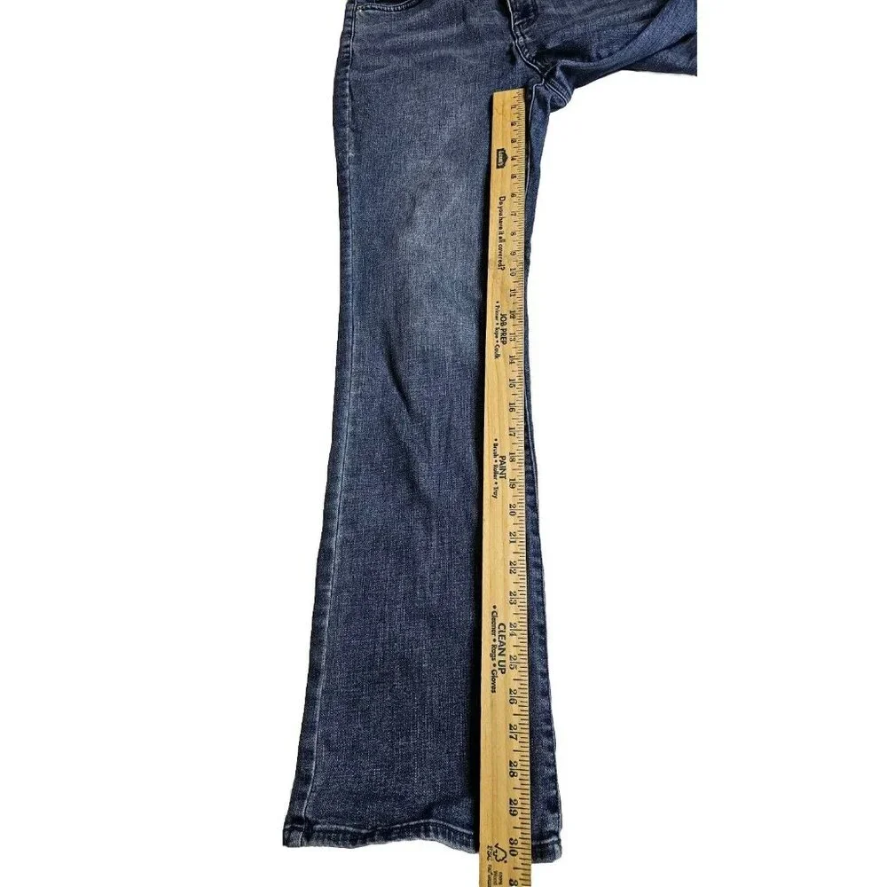 NYDJ Barbara Bootcut Lift & Tuck Denim Jeans 10JP Acid Washed - Picture 8 of 10